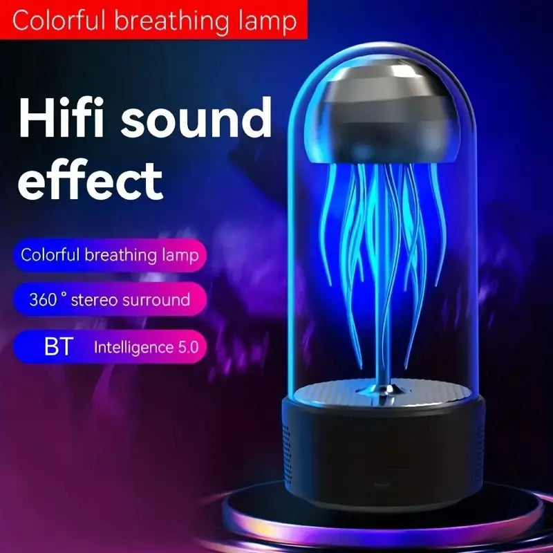 Colorful Octopus Light Mini Portable Bluetooth Speaker